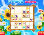Flower sudoku játékok