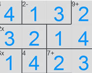 Mathdoku Sudoku játékok ingyen